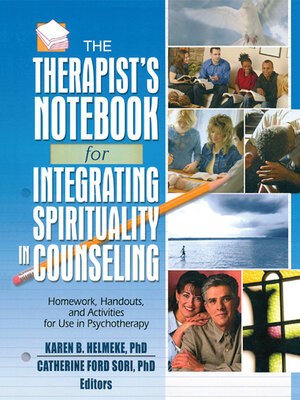 cover image of The Therapist's Notebook for Integrating Spirituality in Counseling I